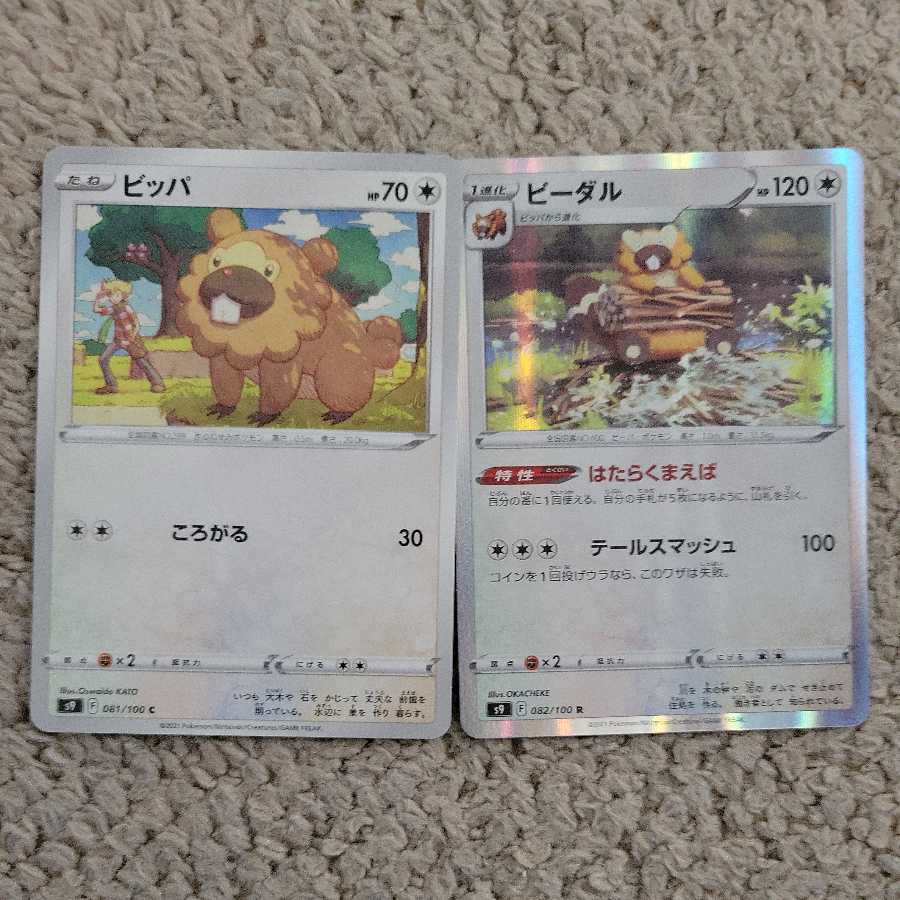 Bidoof, Bibarel set