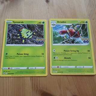 English Pokémon go Spinarak Ariados Forest Yuca