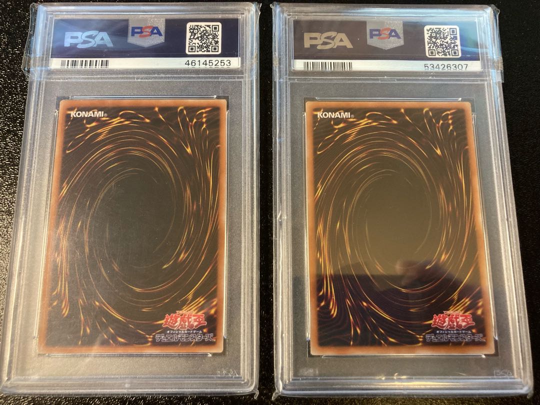 PSA 9] Legendary Dragon of White/ Legendary Magician of Dark set