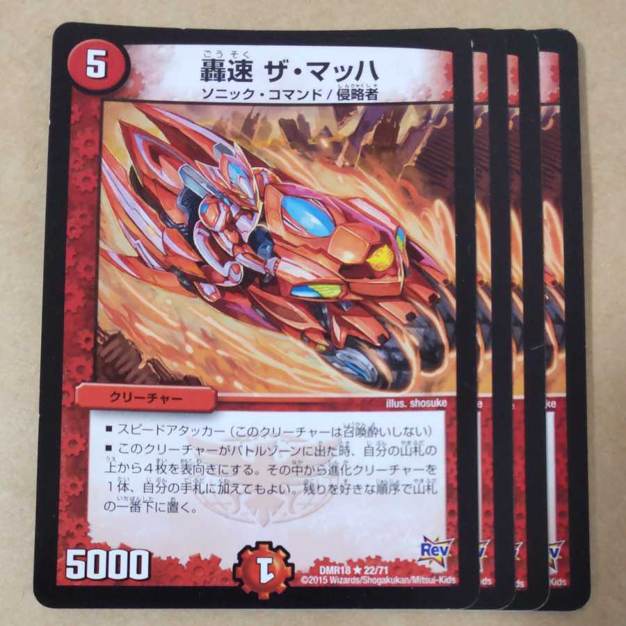 Roaring Speed The Mach 4 sheets