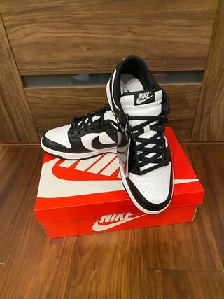 Nike Dunk Low Retro "White/Black"  28cm