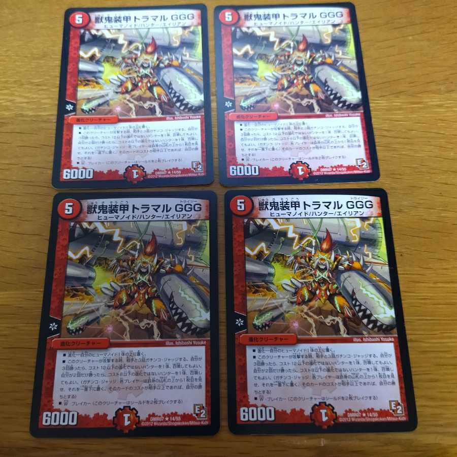 Beast Demon Armored Tramal GGG 4 pieces