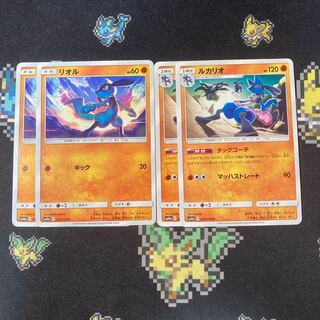 2 Riolu 2 Lucario 2 Tag Coach Set