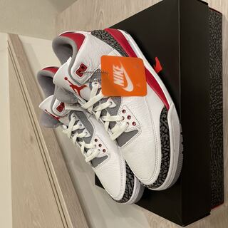Nike Air Jordan 3 OG Fire Red (2022) 28cm