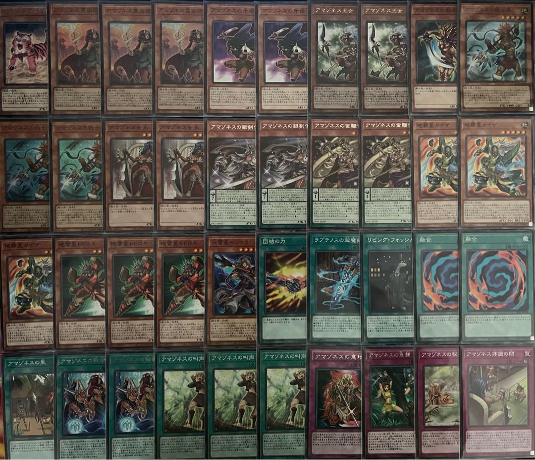 Rosaan 40 cards + EX 15 cards] Amazoness Deck