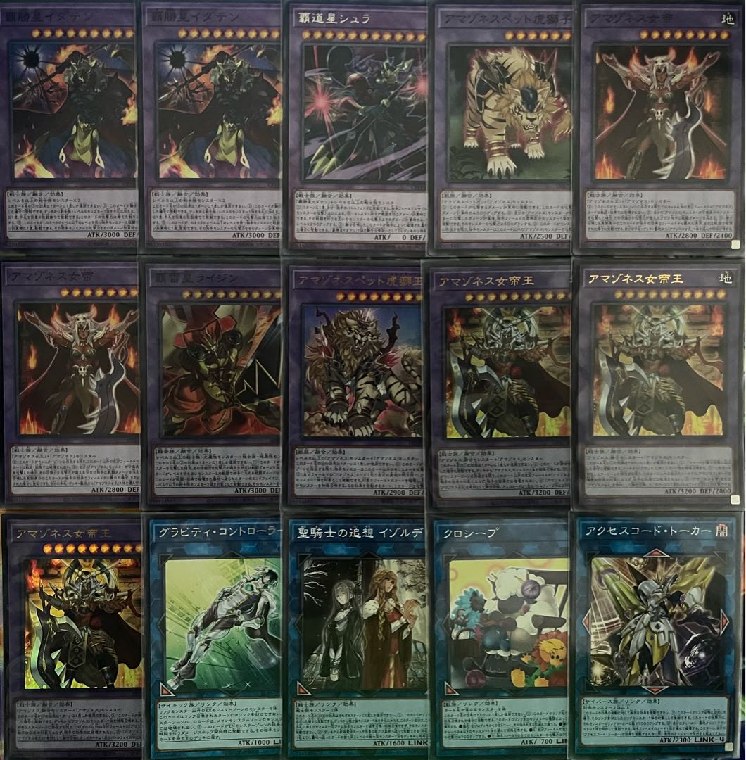 Rosaan 40 cards + EX 15 cards] Amazoness Deck