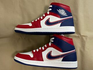 Nike WMNS Air Jordan 1 Mid "USA" ナイキ ウィメンズ エアジョーダン1 ミッド "USA" 28.5cm