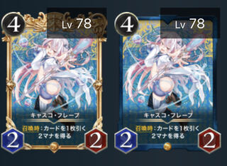 キャスコ2枚　1枚はプレミアム