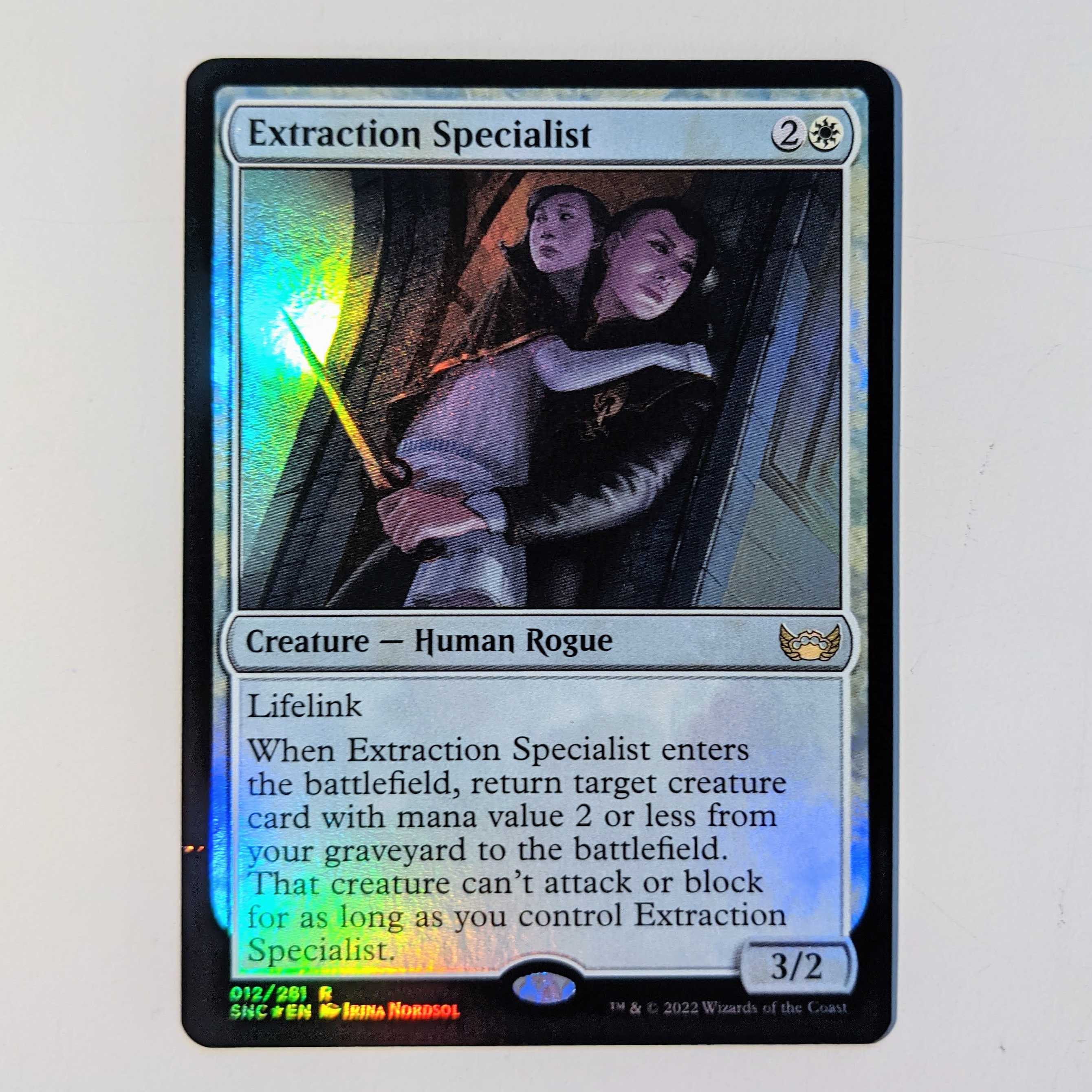 Foil] Rescue Specialist / Extraction Specialist [English].