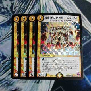 真実の名 タイガーレジェンド　４枚