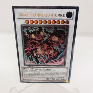 遊戯王　英語版　イタリア版　アトミック・スクラップ・ドラゴン　アルティメットレア　