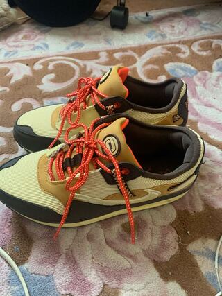 Travis Scott × Nike Air Max 1 "CACT.US Brown" 27.5cm