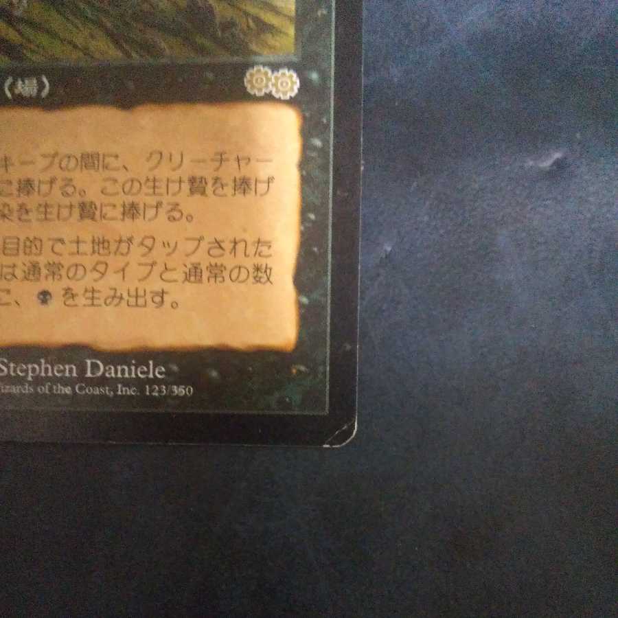 Contamination scratches are present.