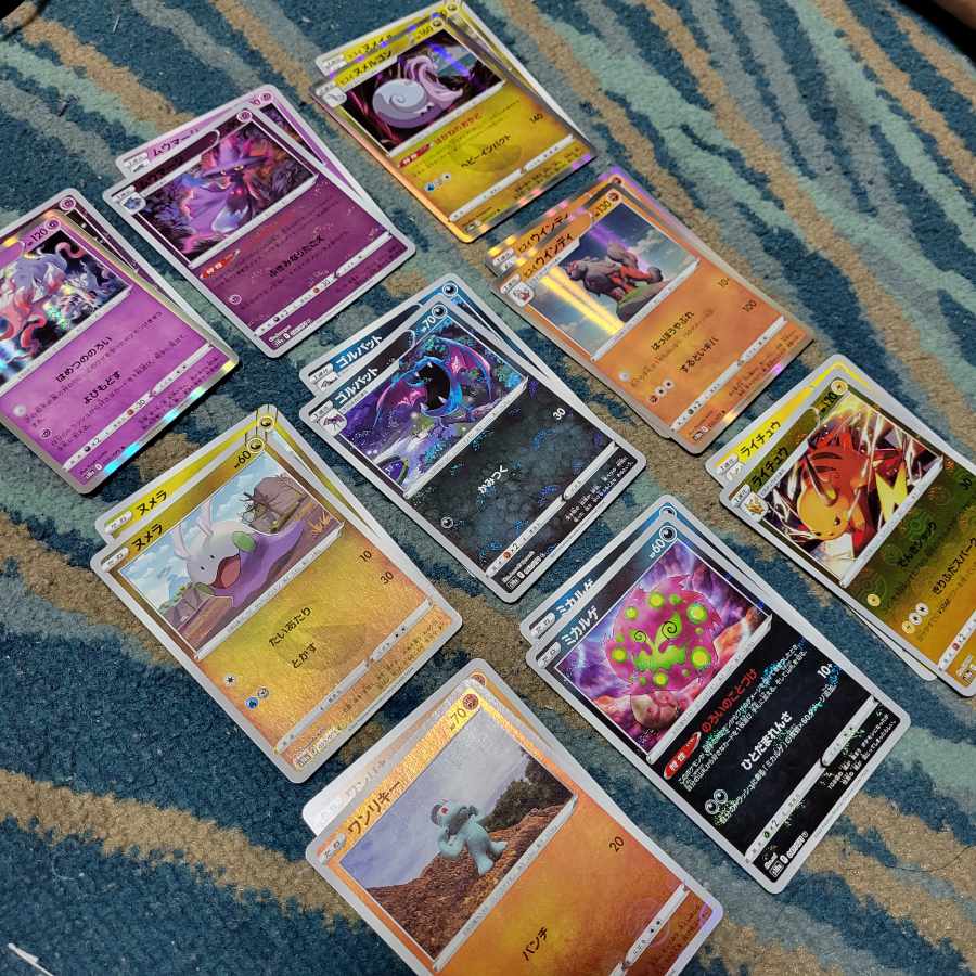 2 pokekas each union total 18 (with evolution)