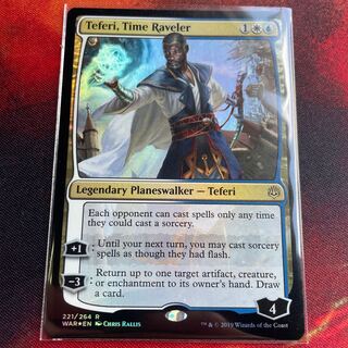 Teferi, Time Raveler English foil