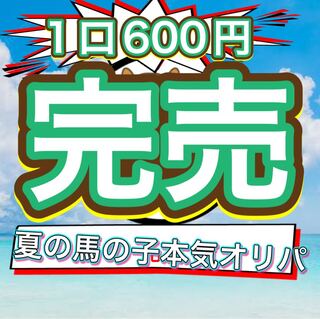 馬の子夏のオリパ!(説明事項)