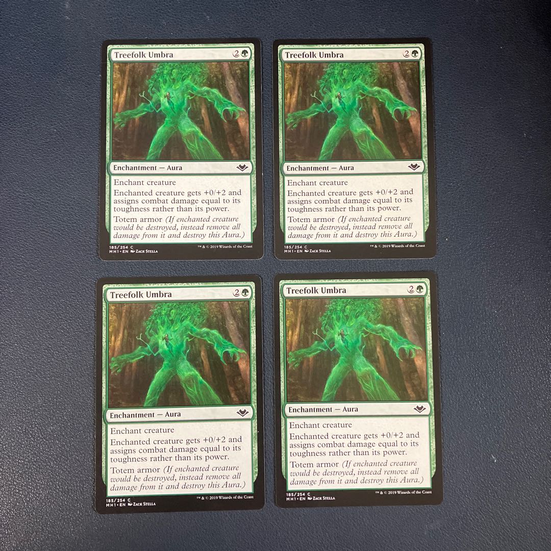 [Set of 4] Treefolk Umbra Common 185/254 Modern Horizon