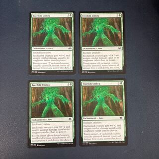 [Set of 4] Treefolk Umbra Common 185/254 Modern Horizon