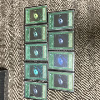 遊戯王　ブラック・ホール　初期　スーパーレア　美品　9枚セット