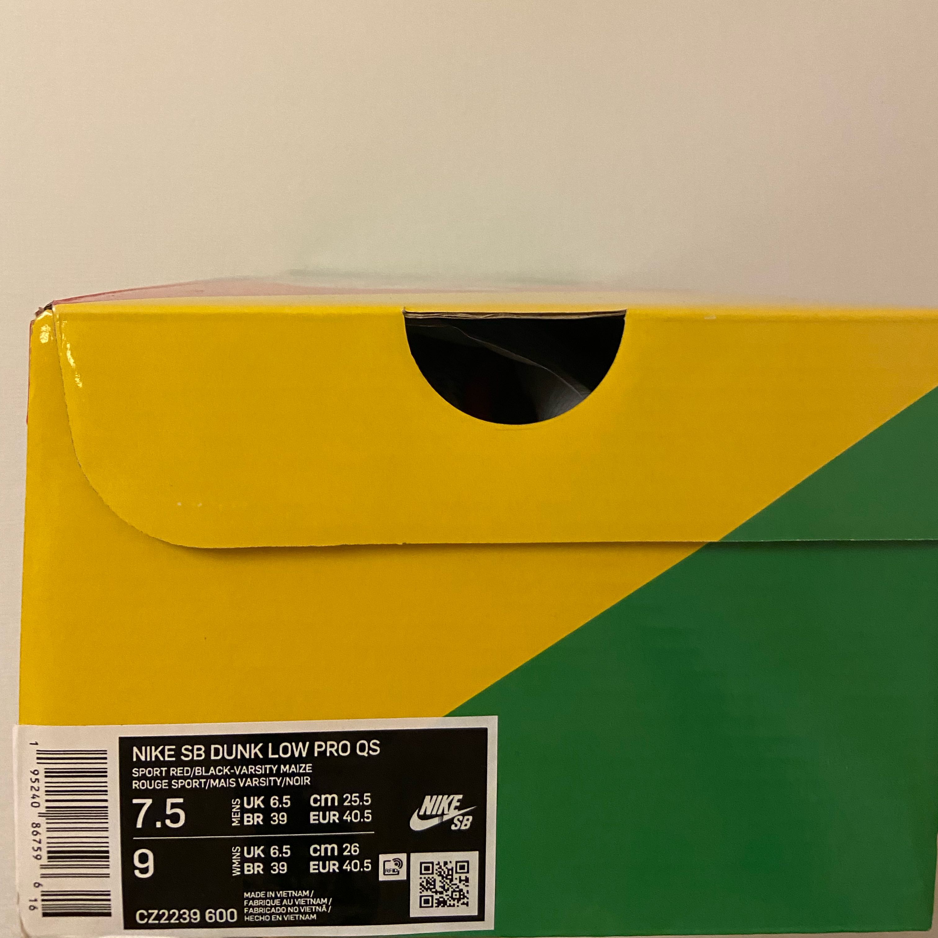 NIKE SB DUNK LOW WHAT THE P-ROD Nike Dunk 25.5cm