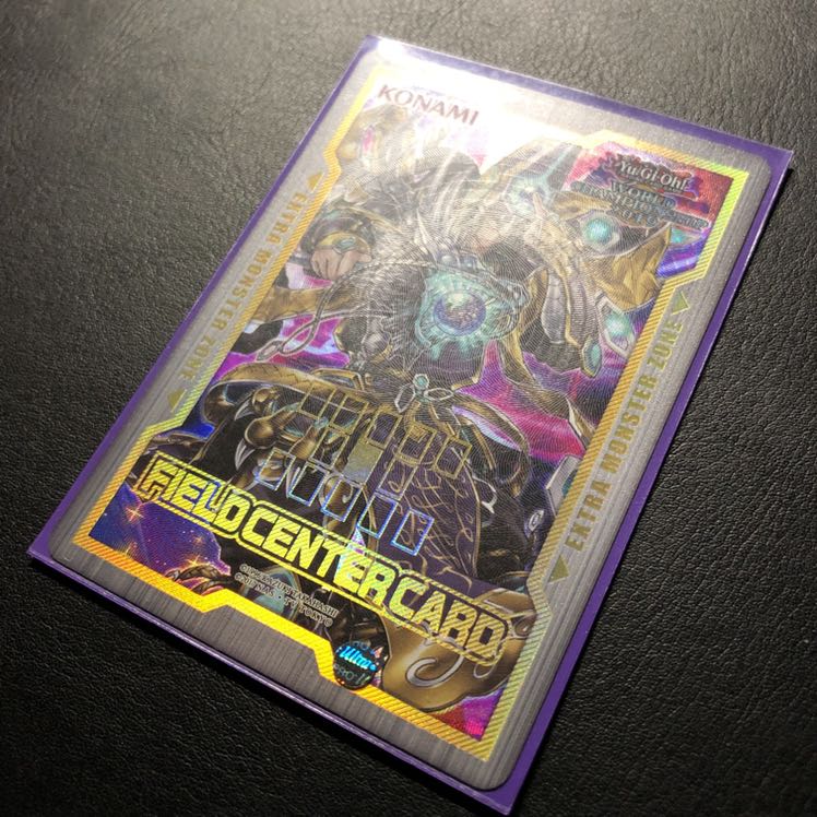 遊戯王 ノリトシ WCS世界大会2019 フィールドセンターカード