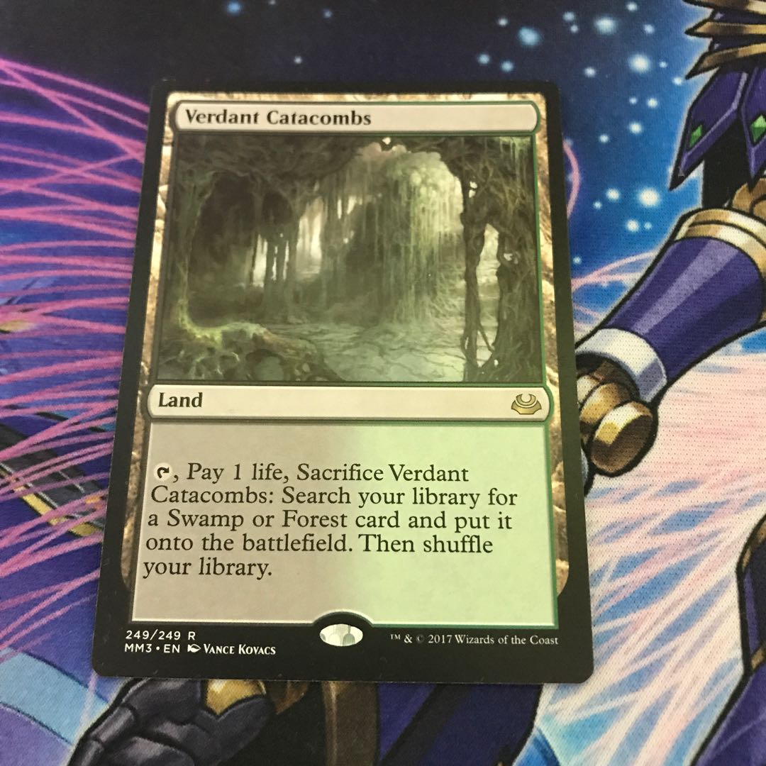 mtg 新緑の地下墓地 Verdant Catacombs