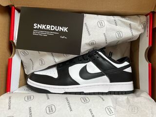 ダンク ロー 白黒 パンダ 27cm 27cm