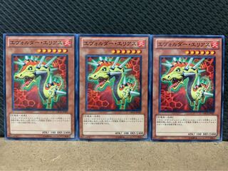 【ぽぽたん】遊戯王 8880 エヴォルダー・エリアス 3枚 ノーマル