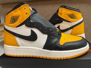 Nike GS Air Jordan 1 High OG "Taxi" 23cm 23cm