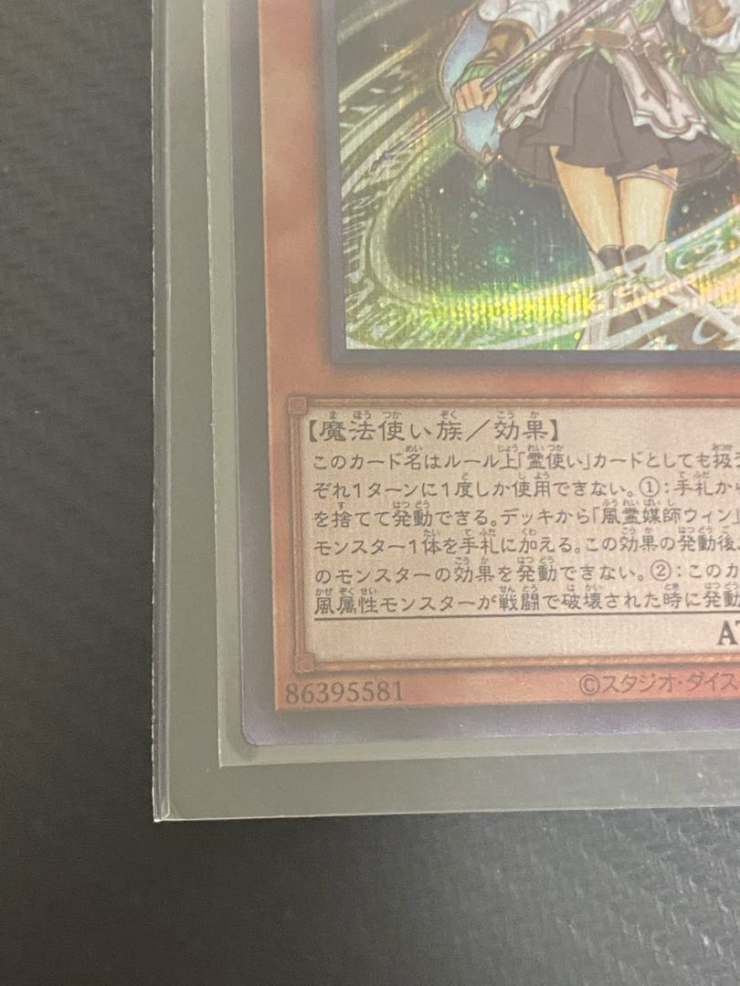 Yu-Gi-Oh Wynn the Wind Channeler Secret Sik.