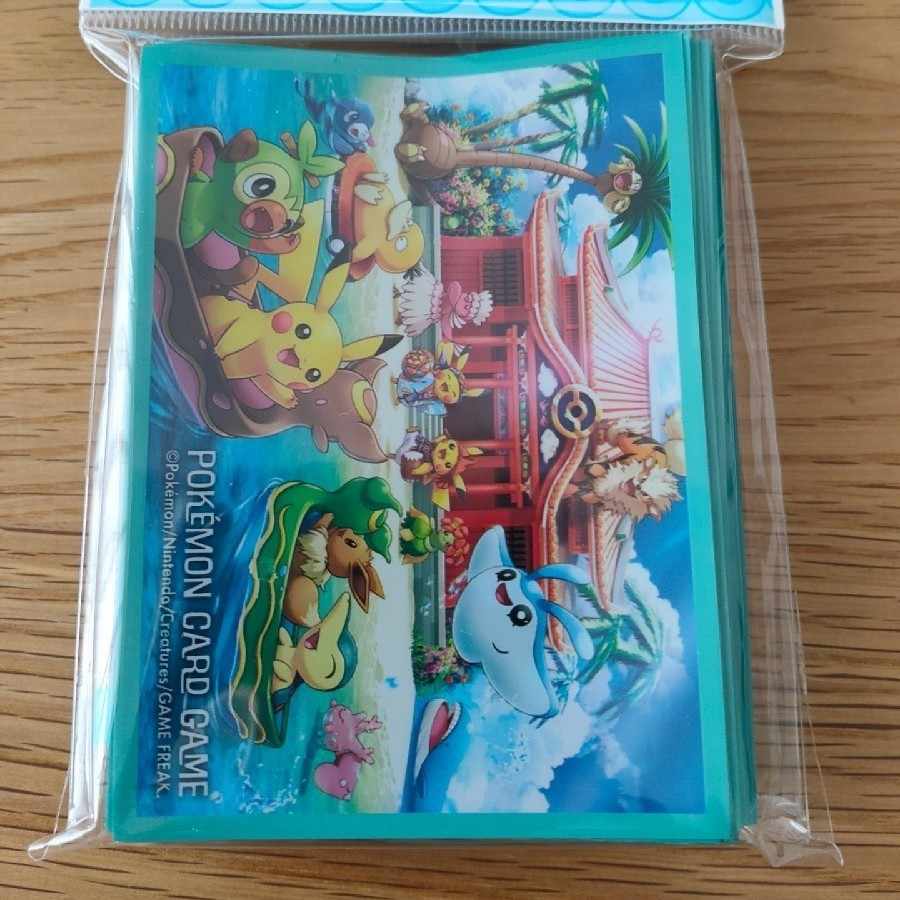 ポケモンセンター沖縄　デッキシールド デッキシールド ポケモンセンター オキナワ 新品 未開封