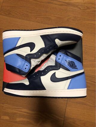 NIKE AIR JORDAN 1 OBSIDIAN 27.5cm