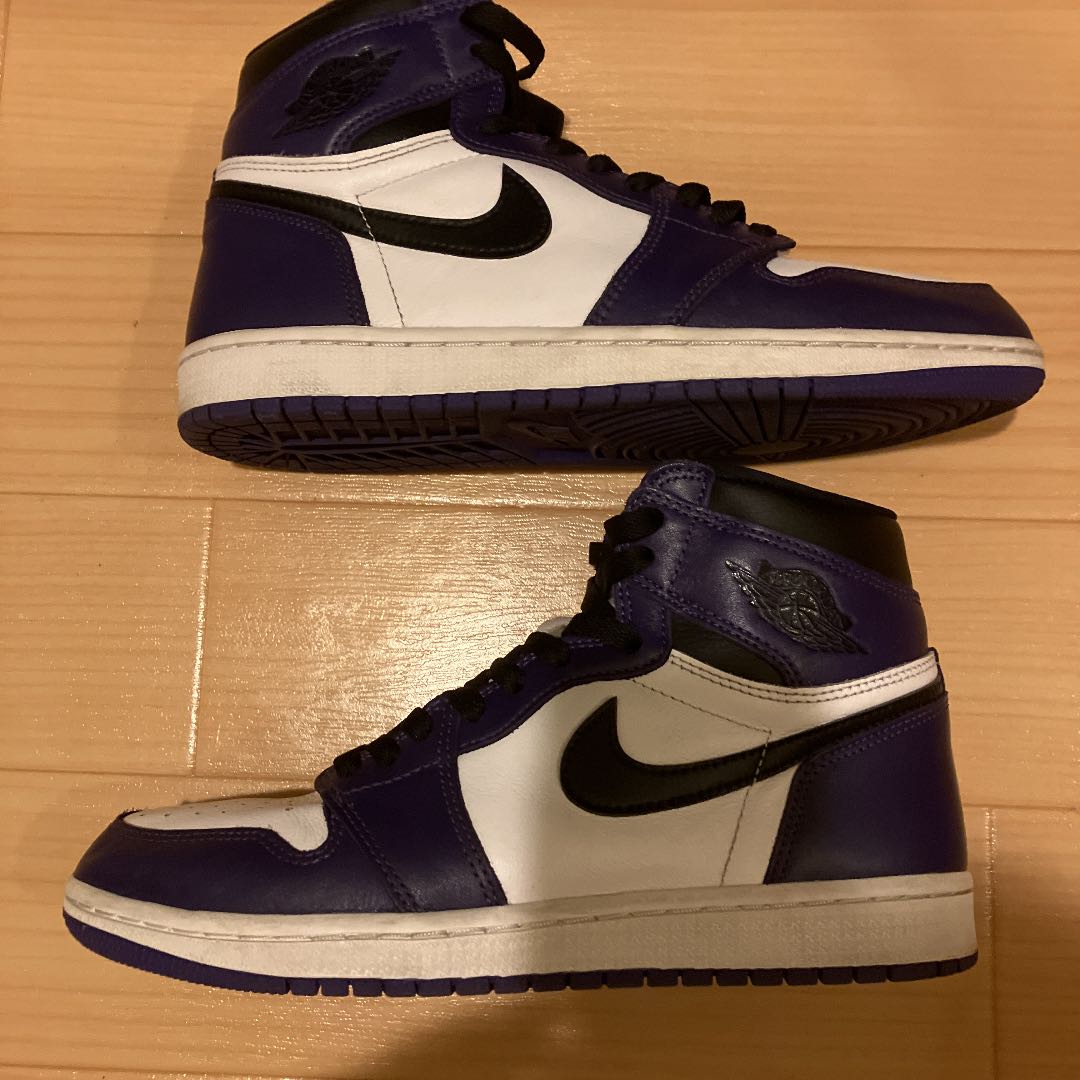 Air Jordan 1 Court Purple 26cm