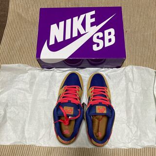 ナイキ SB ダンク ロー プロ ウィート/ライト フュージョン レッド-ダーク パープル(BQ6817-700) 27cm