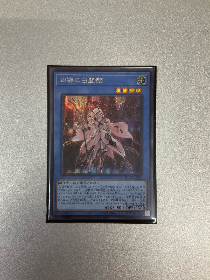 White Sacred Wreckage of the Wicked Leader Secret Rare JP035