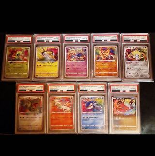 PSA10 appraised] A set of 9 A Rosaising Rare cards.