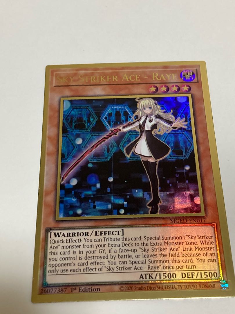 Sky Striker Ace - Raye English EU edition 1st