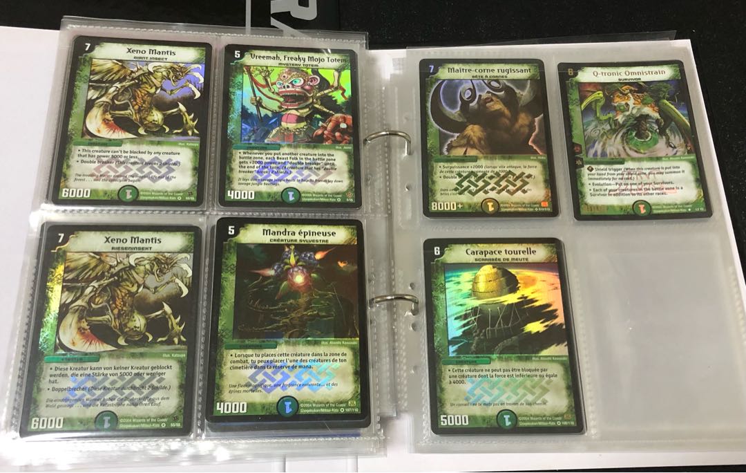 (値下げ検討有り)海外版　デュエル・マスターズ　まとめ売り　