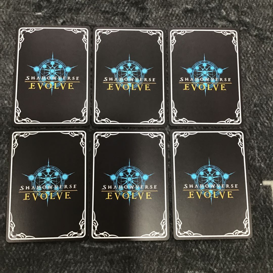 Shadowverse Evolve Dorothy, the Dimensional Witch, set of 3 of each before and after evolution