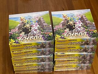 Eevee Heroes Shrinkable 10box