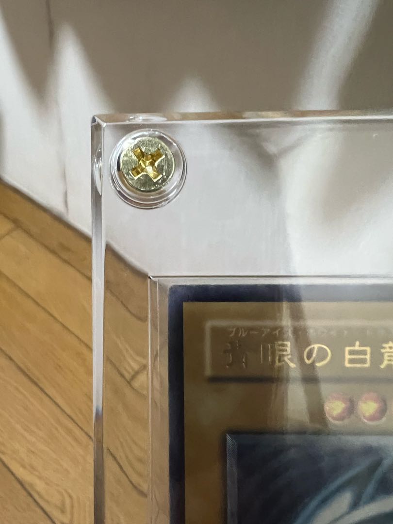 Yu-Gi-Oh Blue-Eyes White Dragon Dark Blue Gloss Relief Snubbull Eyes HoWight Dragon