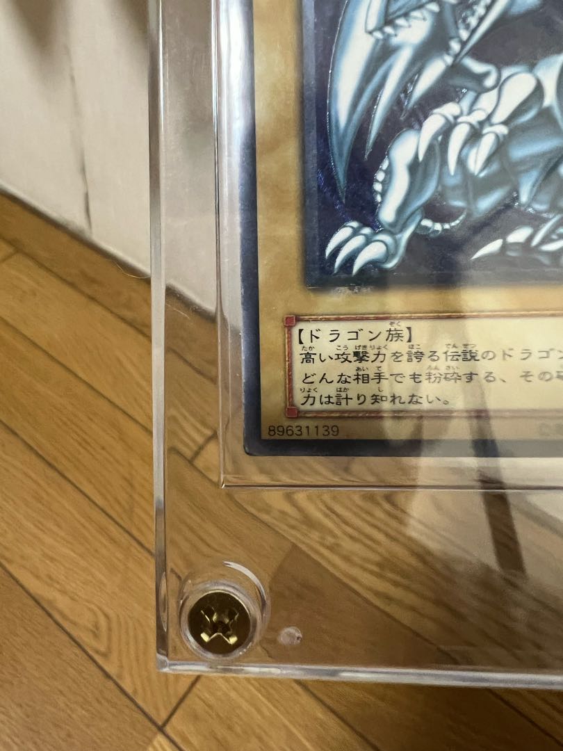 Yu-Gi-Oh Blue-Eyes White Dragon Dark Blue Gloss Relief Snubbull Eyes HoWight Dragon