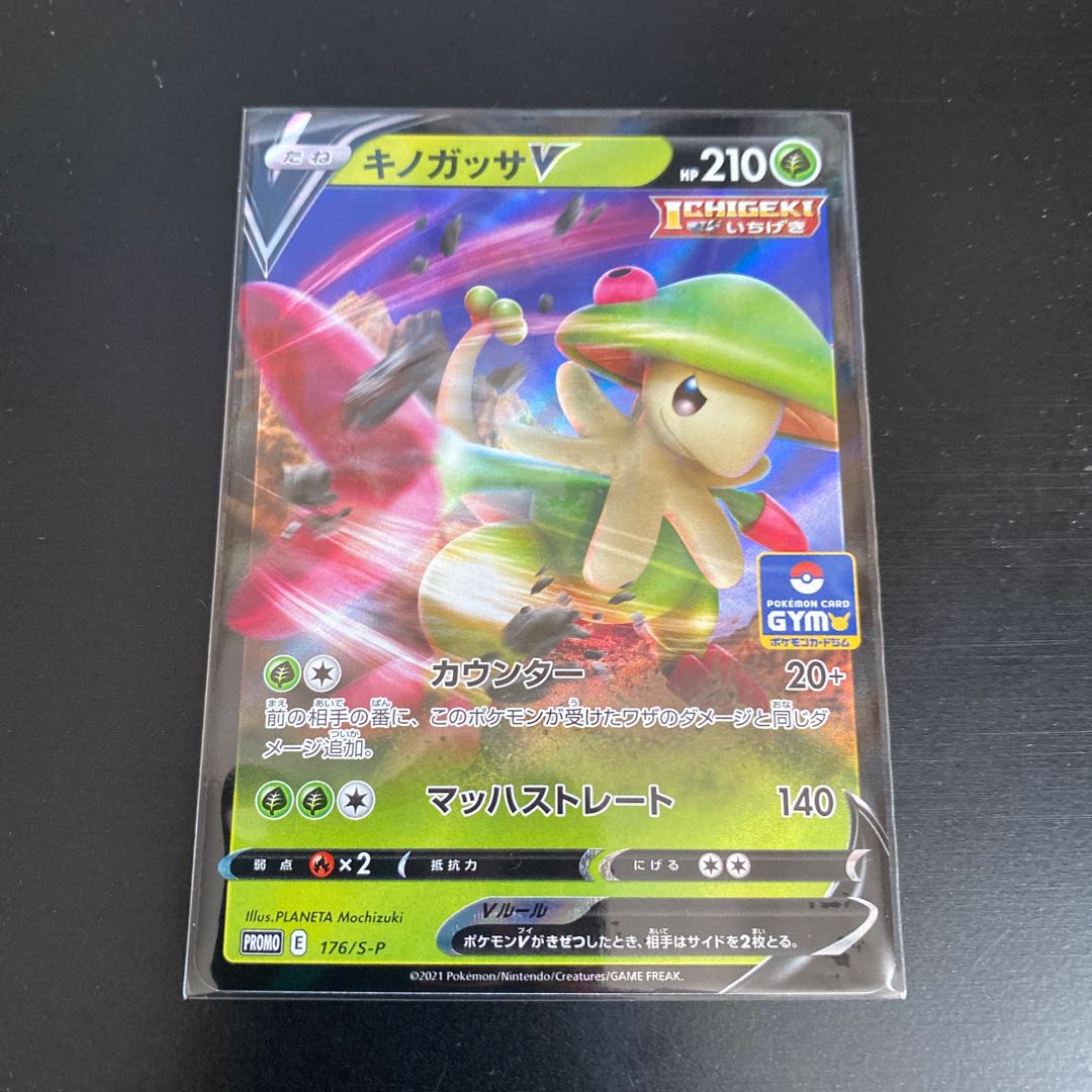 キノガッサV プロモカード 1枚