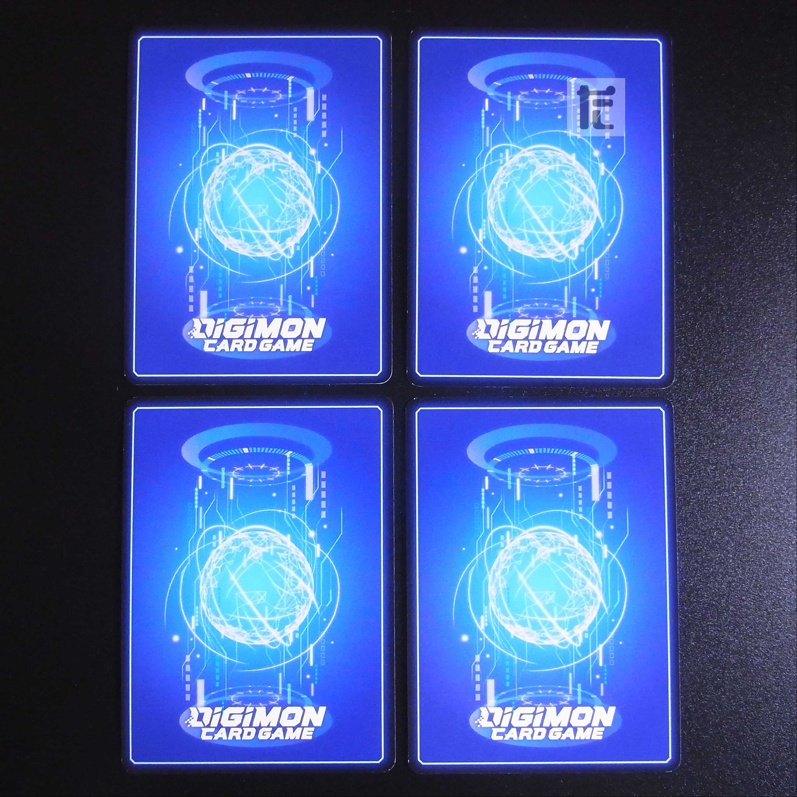 Black Wargreymon SR Set of 4 BT8-070/Control: MS0062