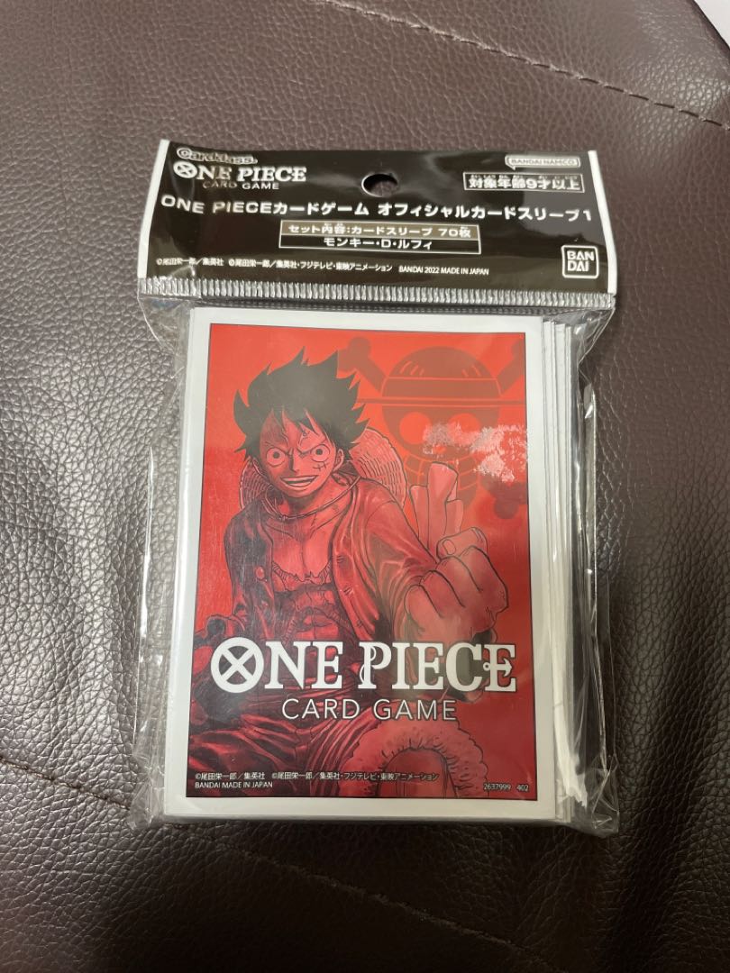 ワンピースカードゲーム モンキー D ルフィ スリーブの通販 マリリン Magi トレカ専用フリマアプリ