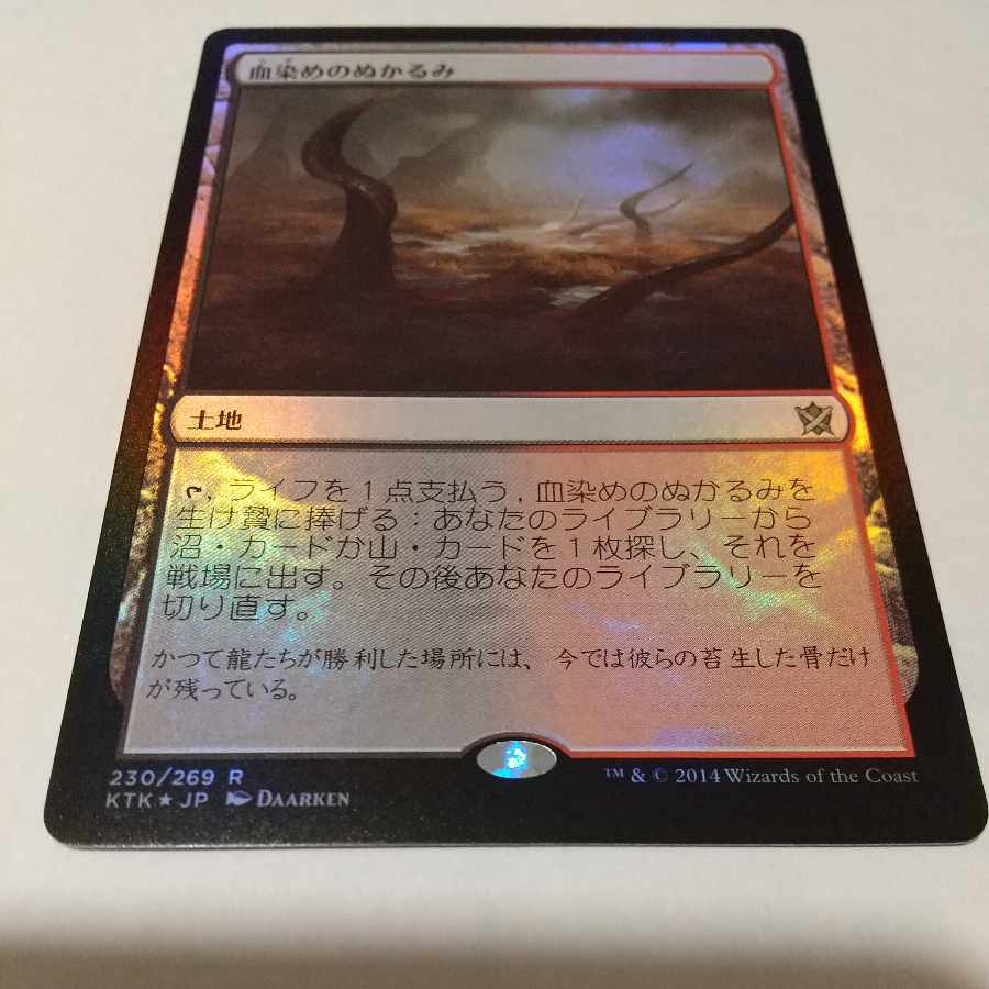 Bloodstained Mire Japanese foil