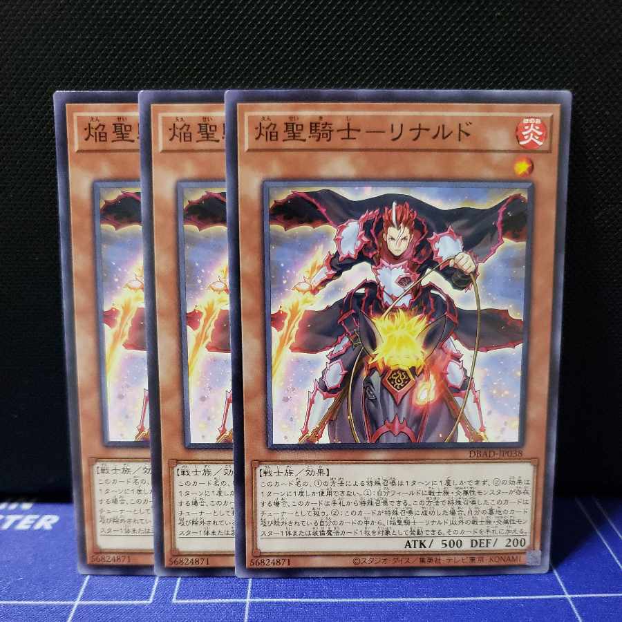 Flame Holy Knight - Rinaldo Normal 3-card set
