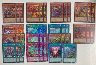 Highest Rarity Yu-Gi-Oh Rescue Aces 3 each of all types R-ACE Turbulence