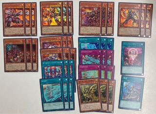 Yu-Gi-Oh Rescue Ace 3 each of all types R-ACE Turbulence