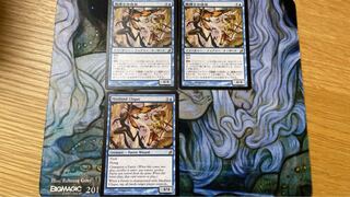 MTG 　霧縛りの徒党/Mistbind Clique 　日本語版　２枚 　英語版　１枚 　３枚セット